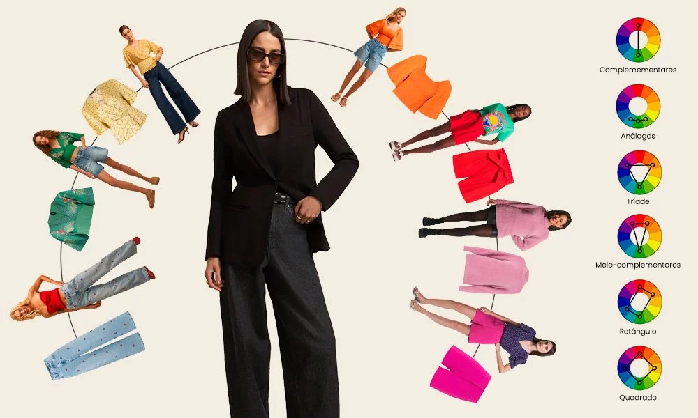 Como combinar cores de roupas? A gente
