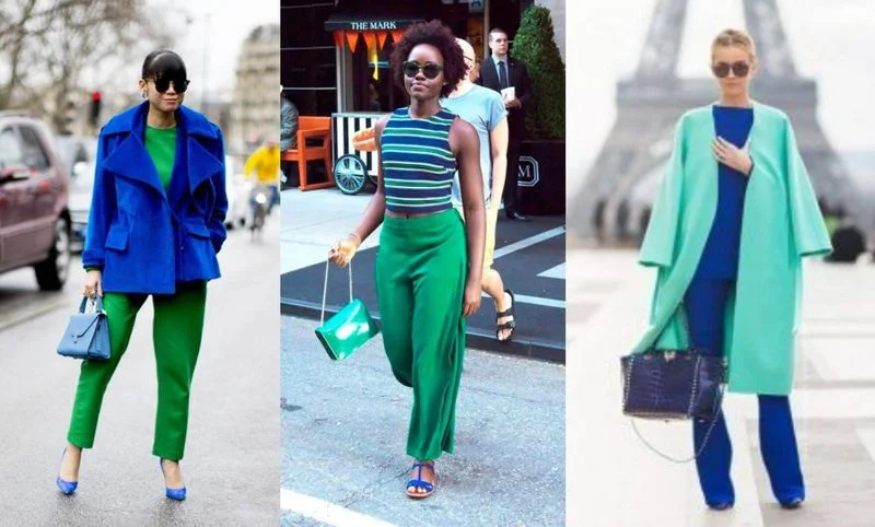 cores análogas na moda e como combinar