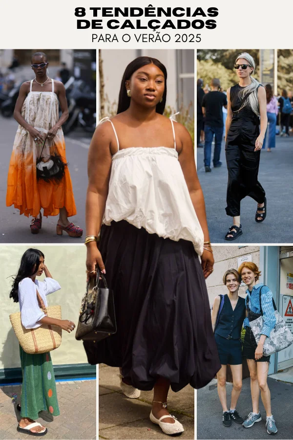 As principais tendências de calçados