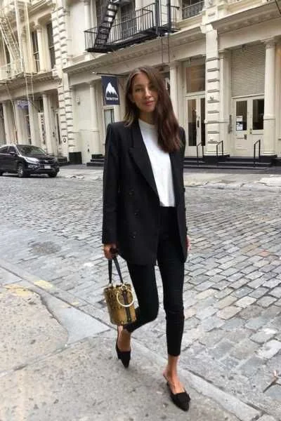 Como usar Blazer Preto Feminino? 20