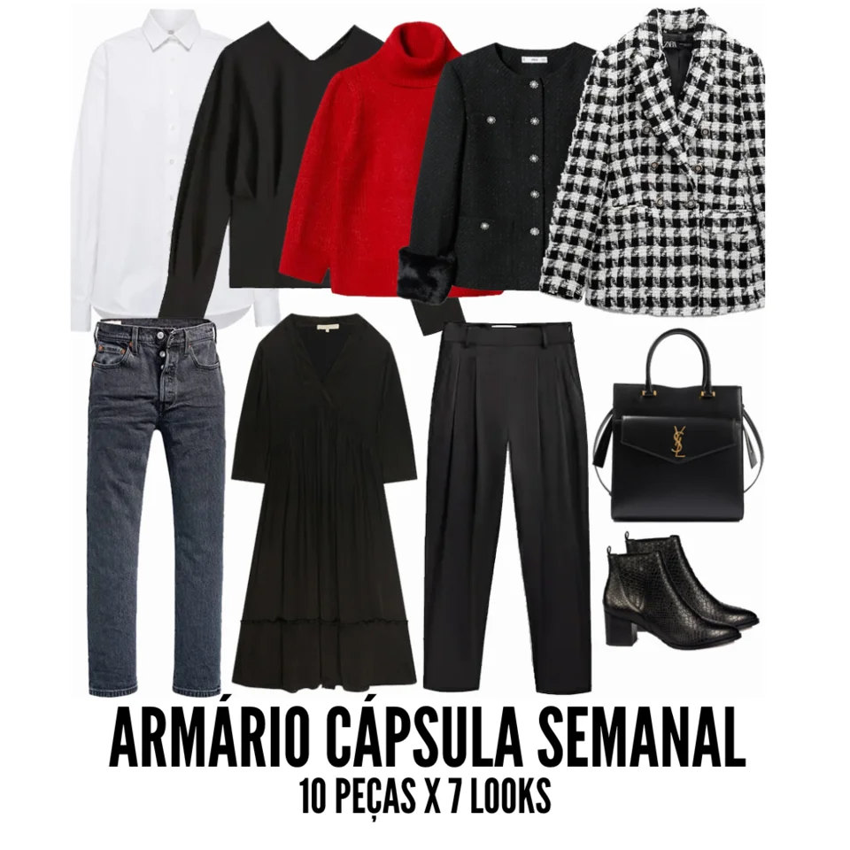 armario capsula feminino inverno - referência 5