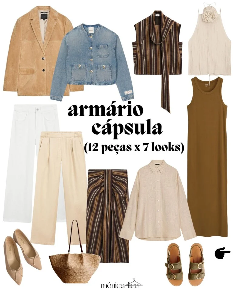 Armário Cápsula Primavera 2025 - mini-saia