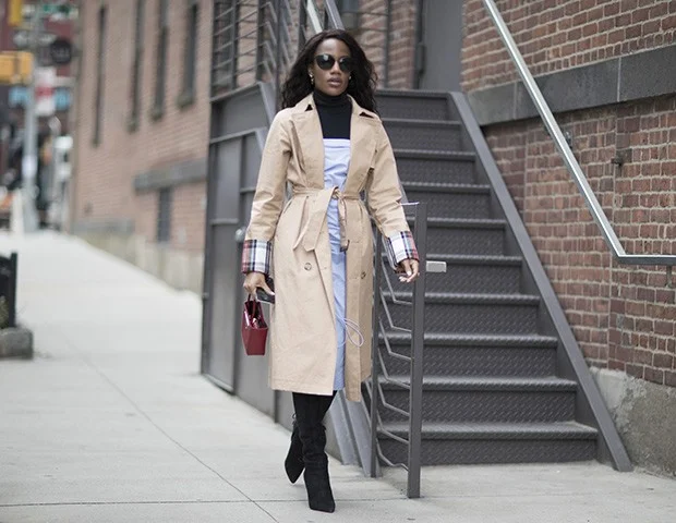 montar looks com trench coats