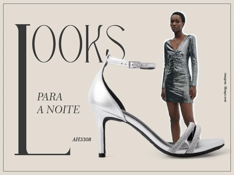 Um brilho no verão: calçados