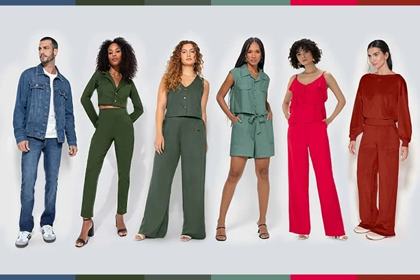 3 opções de look monocromático