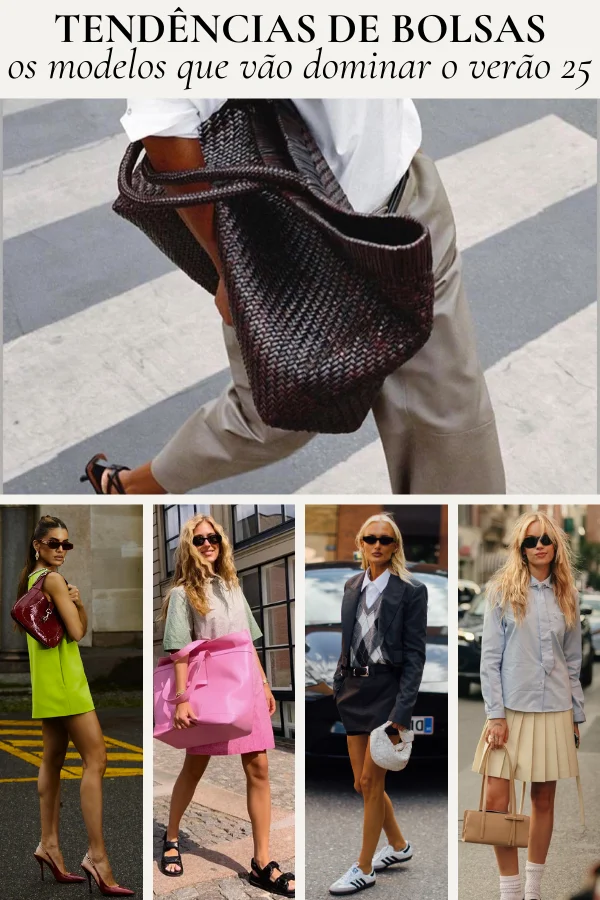 Tendência bolsa: os modelos que vão