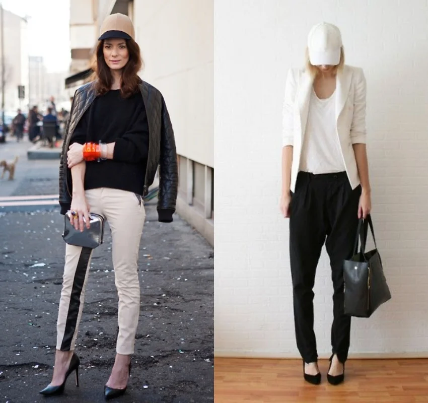 bone aba curva feminino look - referência 2