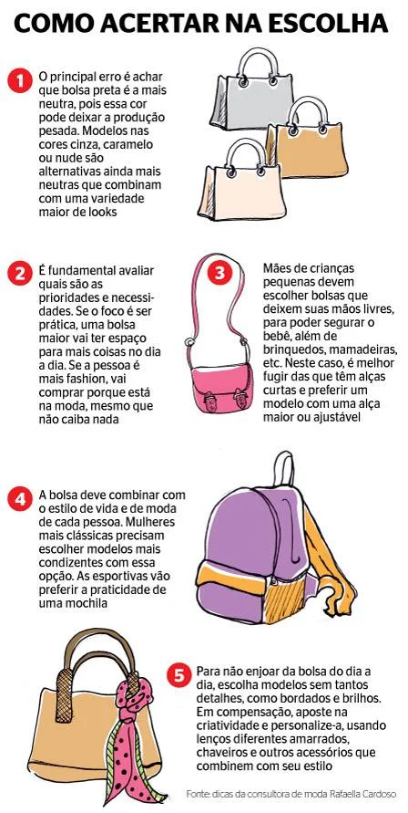 Sua mãe combina com que bolsa? Saiba