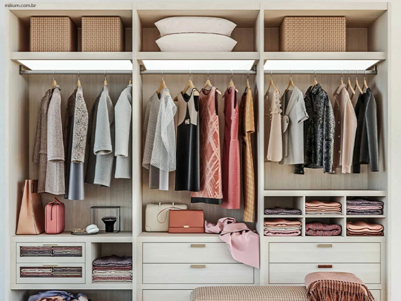 dicas para organizar o guarda-roupa