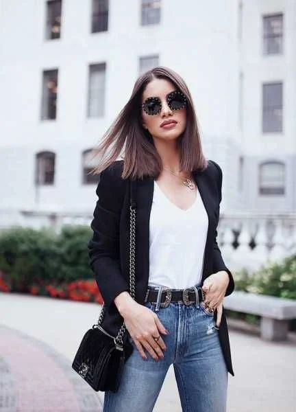 Como usar Blazer Preto Feminino? 20