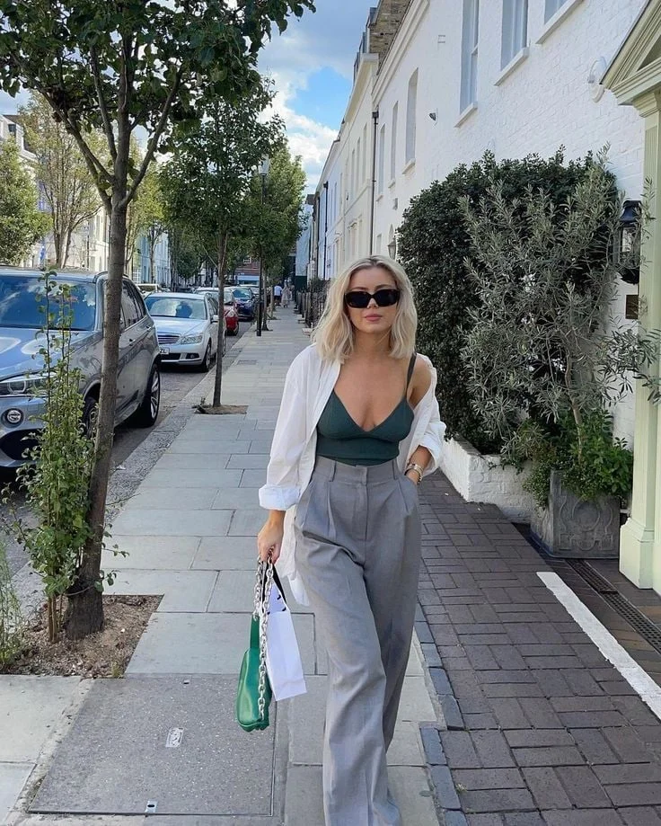 Calça cinza de alfaiataria: 4 ideias de