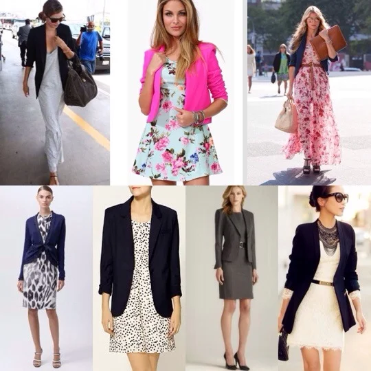 Usar: Blazer Com Vestido – Fab Fernandes