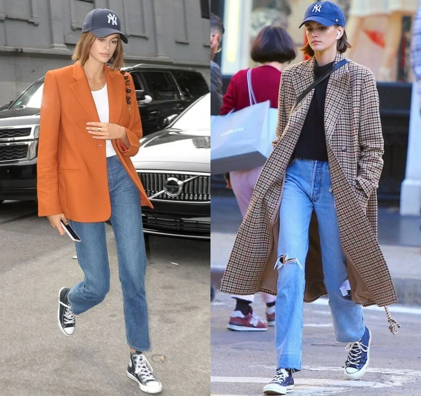 bone aba curva feminino look - referência 7