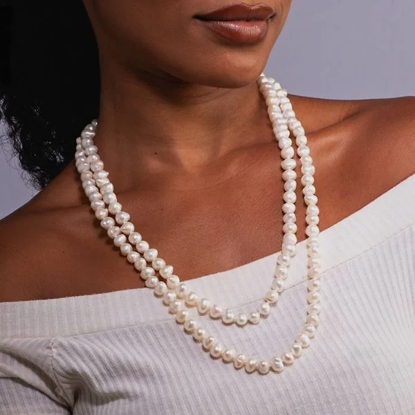 3 formas de usar colar de pérolas