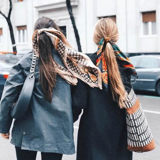 Inspiração: CINCO jeitos de usar lenço