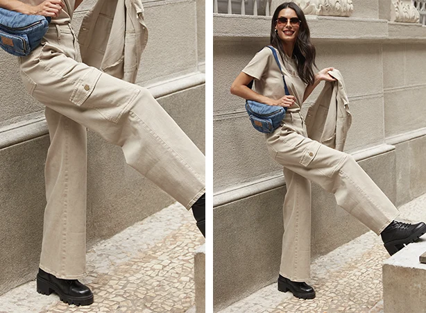 Look com calça bege: 21 dicas para usar