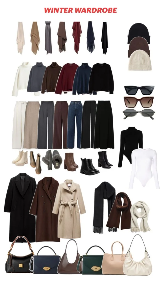 armario capsula feminino inverno - referência 2