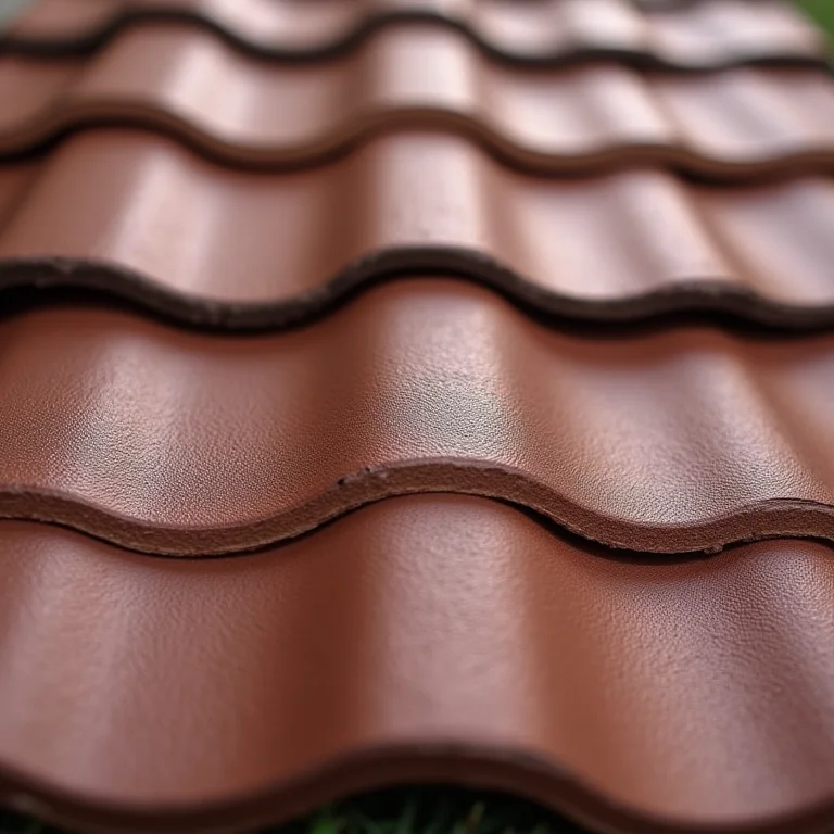 Acabamentos de telhas termoacústicas