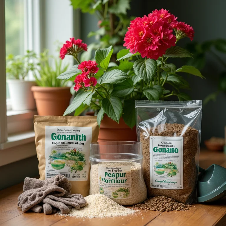 Adubos e fertilizantes para gerânios pendentes