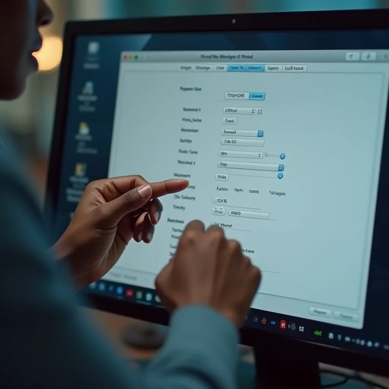 Ajustando configurações de impressão para molde de rena de Natal
