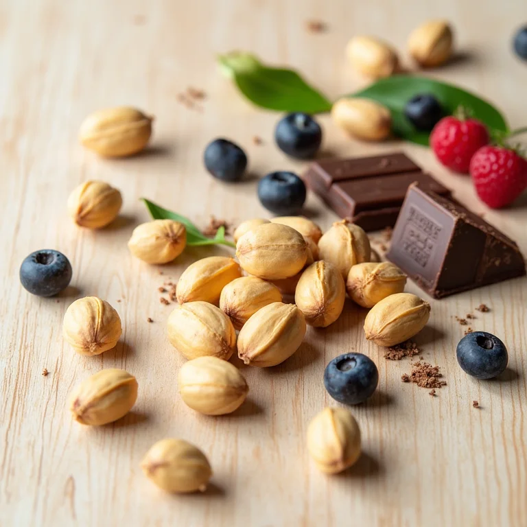 Alimentos antioxidantes com nozes de macadâmia