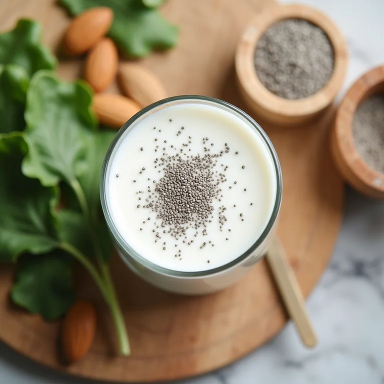 Alimentos ricos em cálcio com chia.