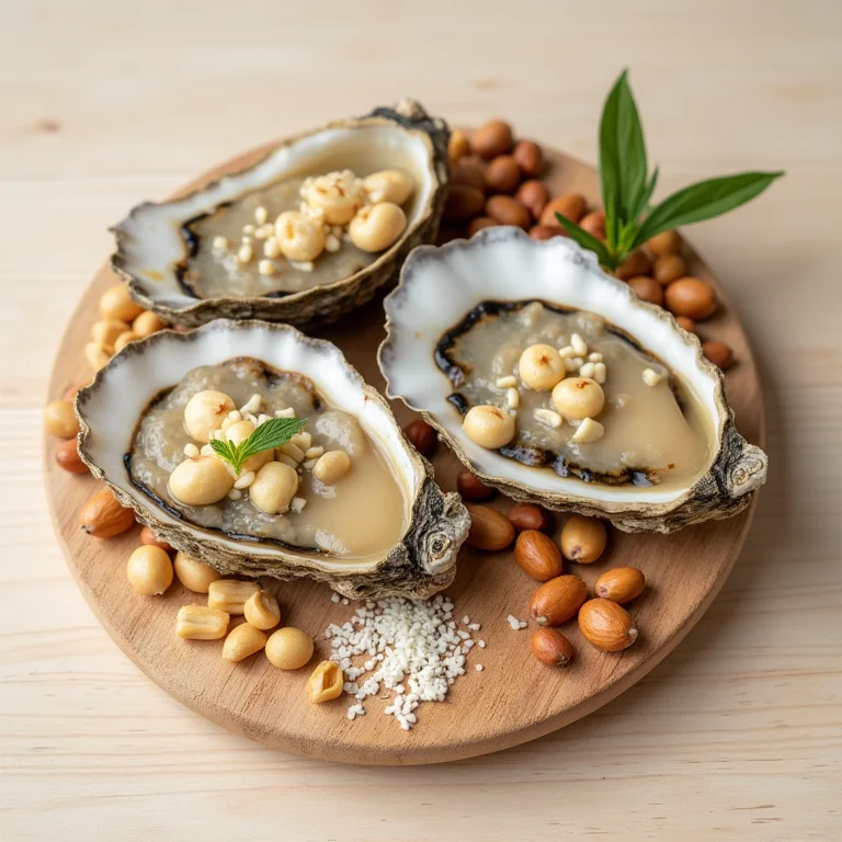 Alimentos ricos em zinco diversos.