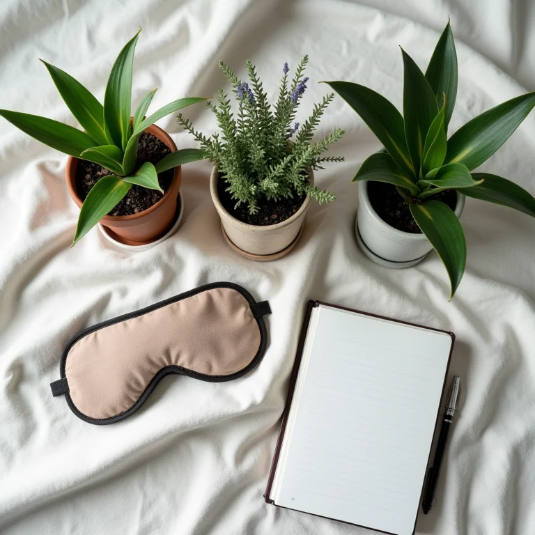 Arranjo de plantas em quarto para melhorar o sono