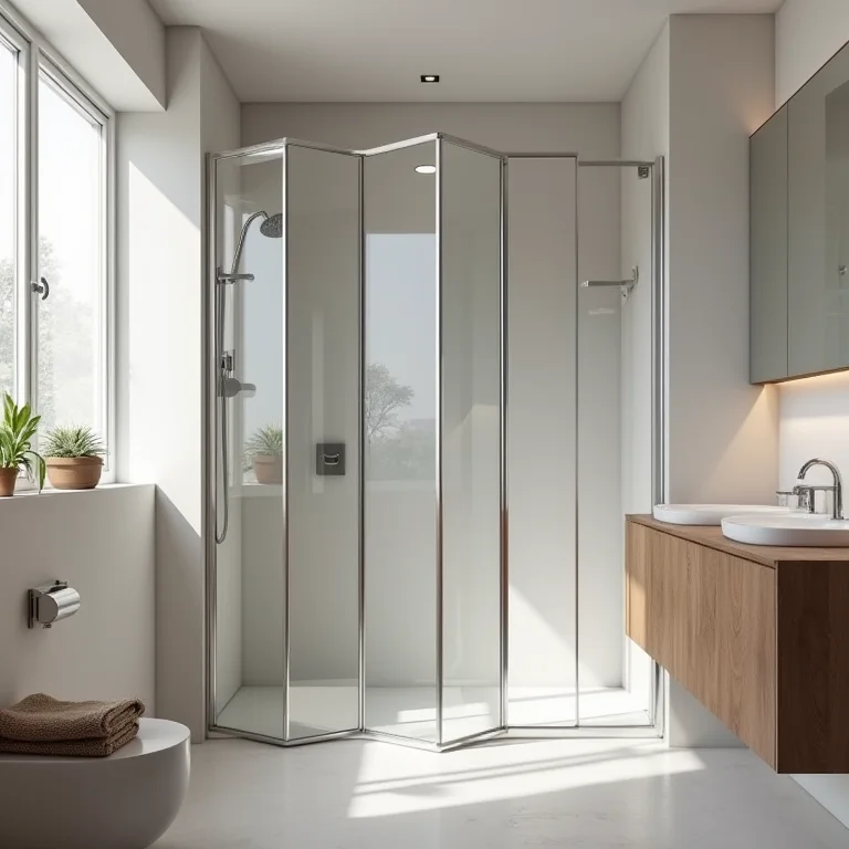 Box com porta camarão para otimizar espaço em banheiro pequeno