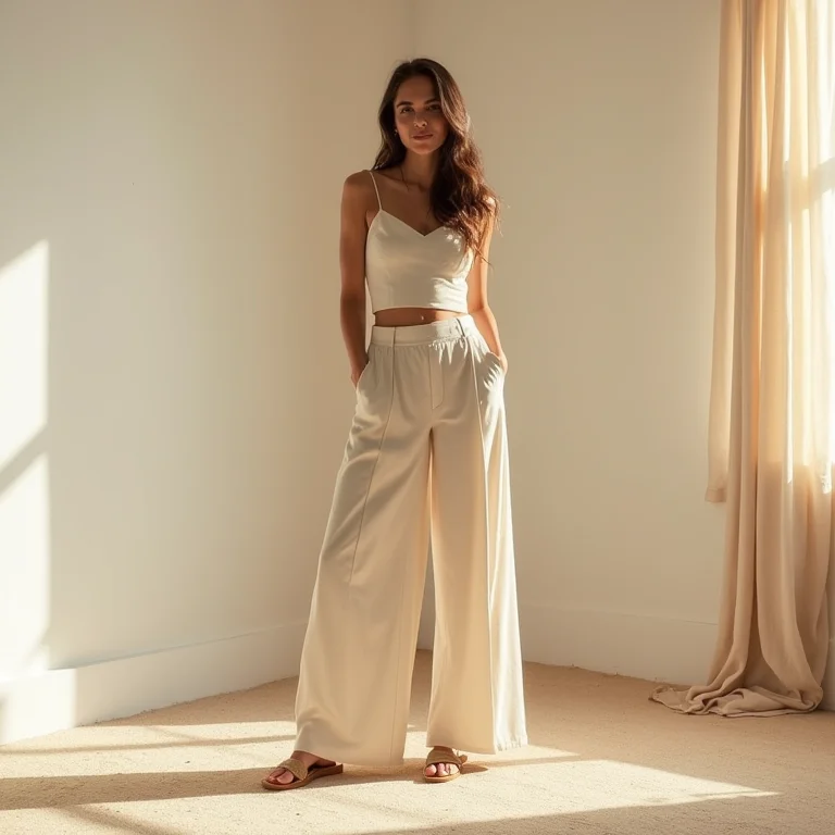 Calça wide leg looks tumblr: inspire-se nas redes sociais.