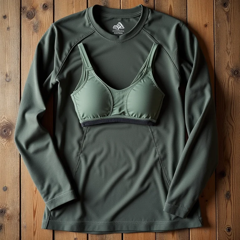 Camadas de roupa para caminhada: camada base