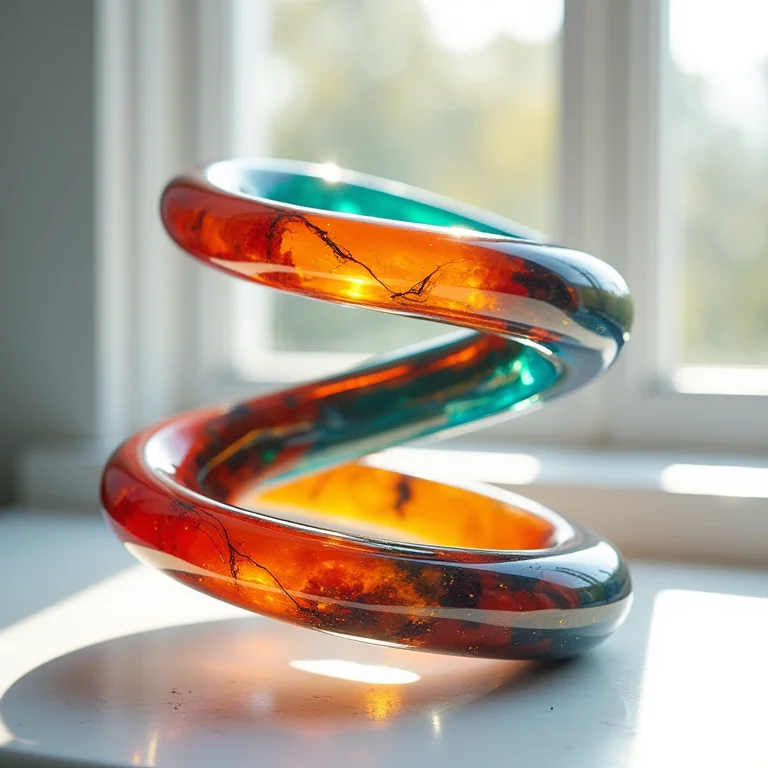 Circuito de bolinhas de gude artesanal com design criativo.