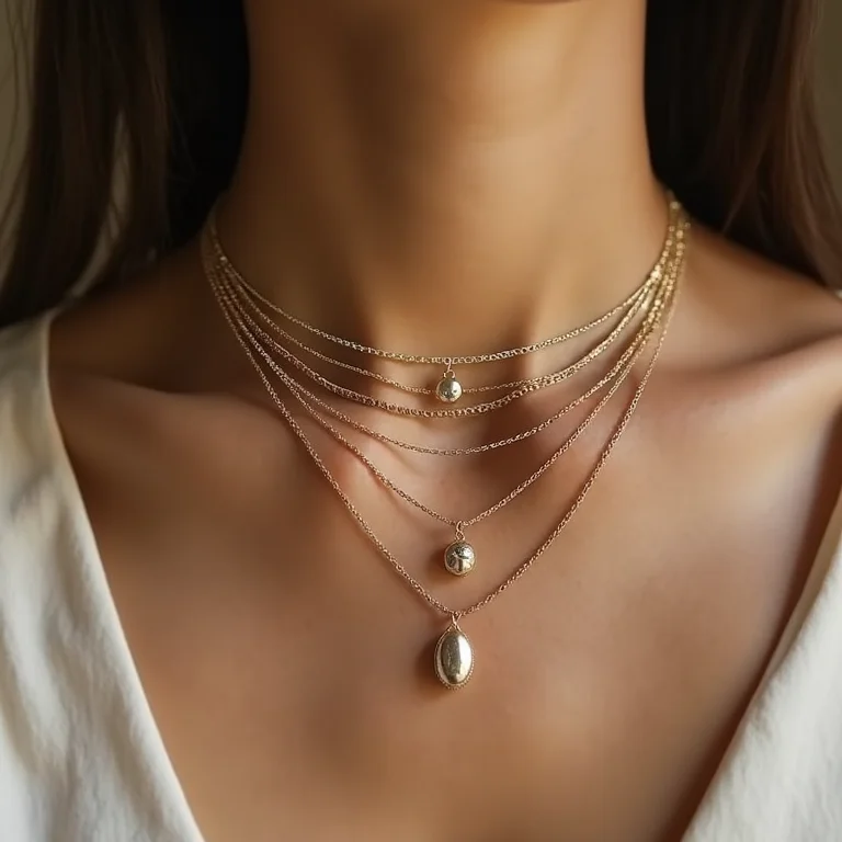 Colares boho minimalistas para um visual elegante