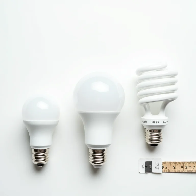 Comparativo de lâmpadas para área de serviço: economia e eficiência