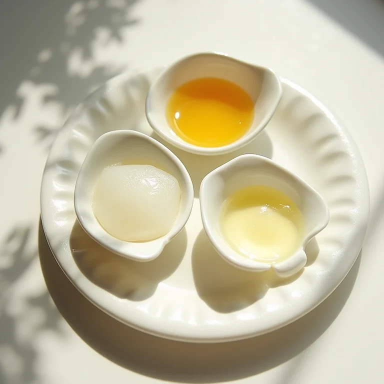 Comparativo visual entre glicerina vegetal e glicerina animal.