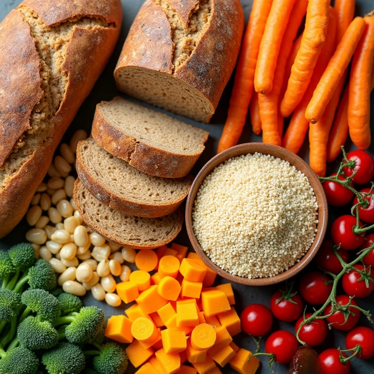 Composição de alimentos ricos em carboidratos complexos