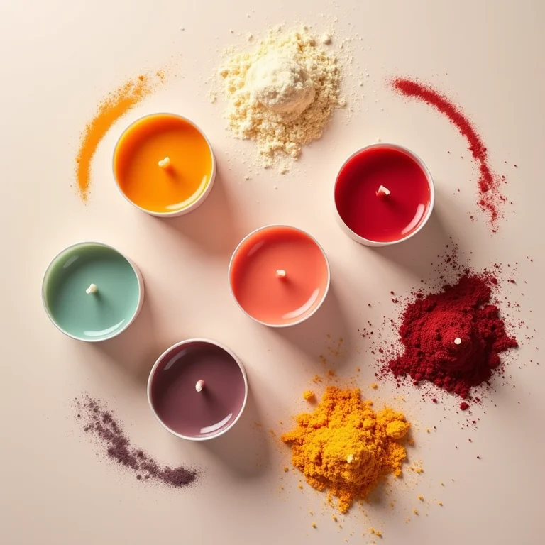 Corantes para velas