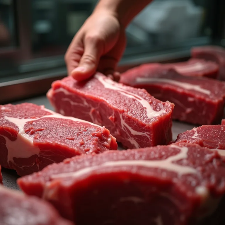 Costela de boi de alta qualidade para churrasco.