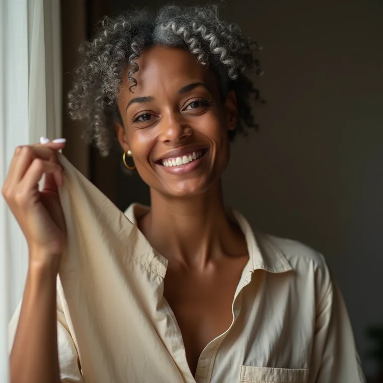 Cuidando de roupas tingidas naturalmente