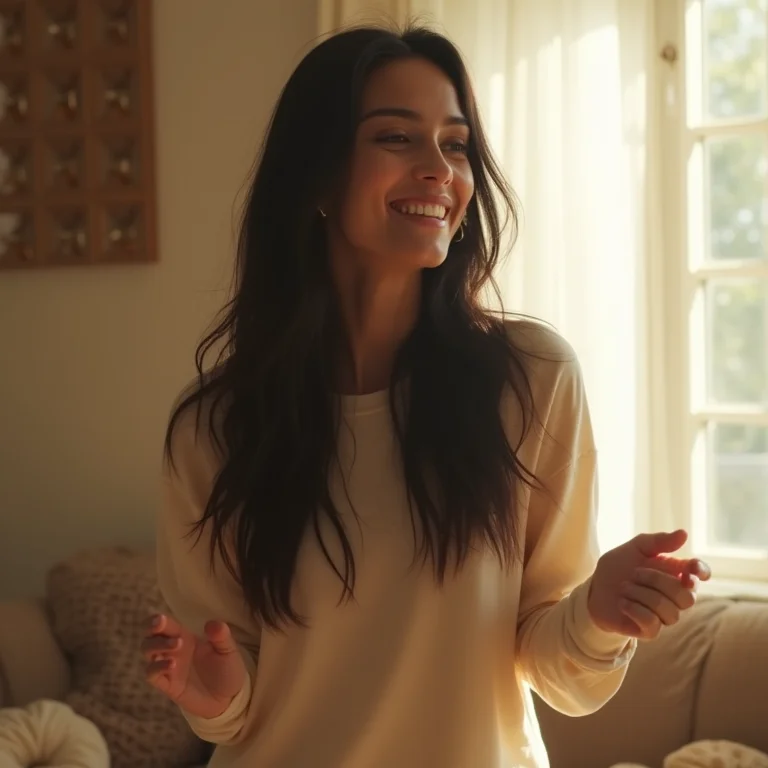 Dança livre em casa para aliviar o stress