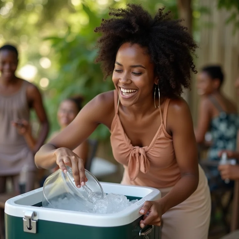 Dicas para conservar o gelo durante a festa