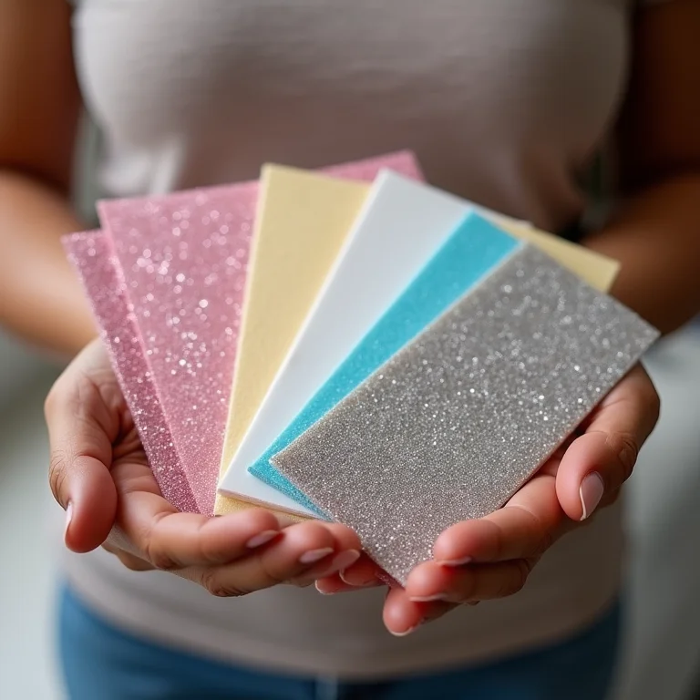 Diferentes tipos de EVA para artesanato