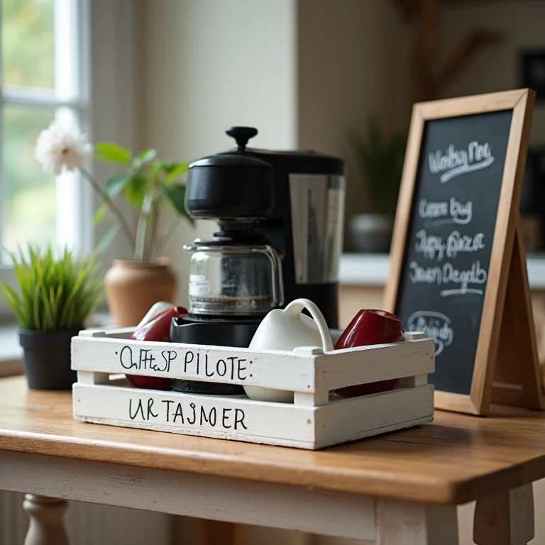 DIY Cantinho do Café: Decoração criativa com materiais reciclados