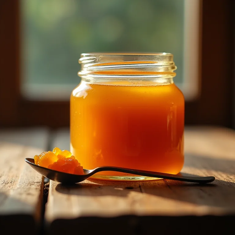 Doce de marmelinho do campo em pote de vidro