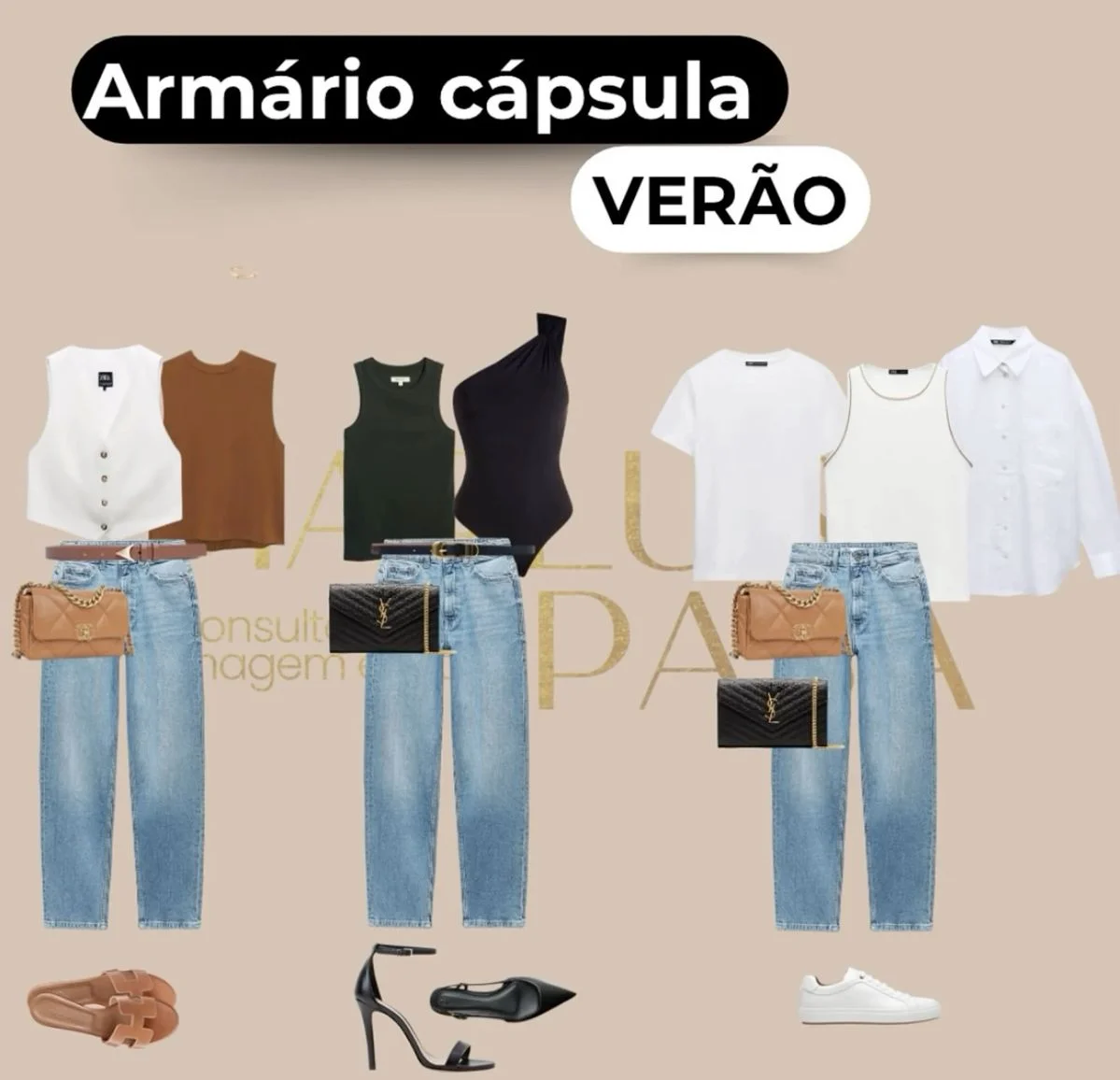 armario capsula feminino inverno - referência 15