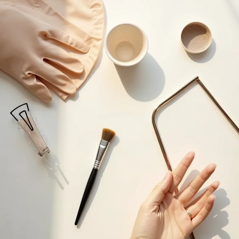 Equipamentos de Proteção para Tintura Capilar