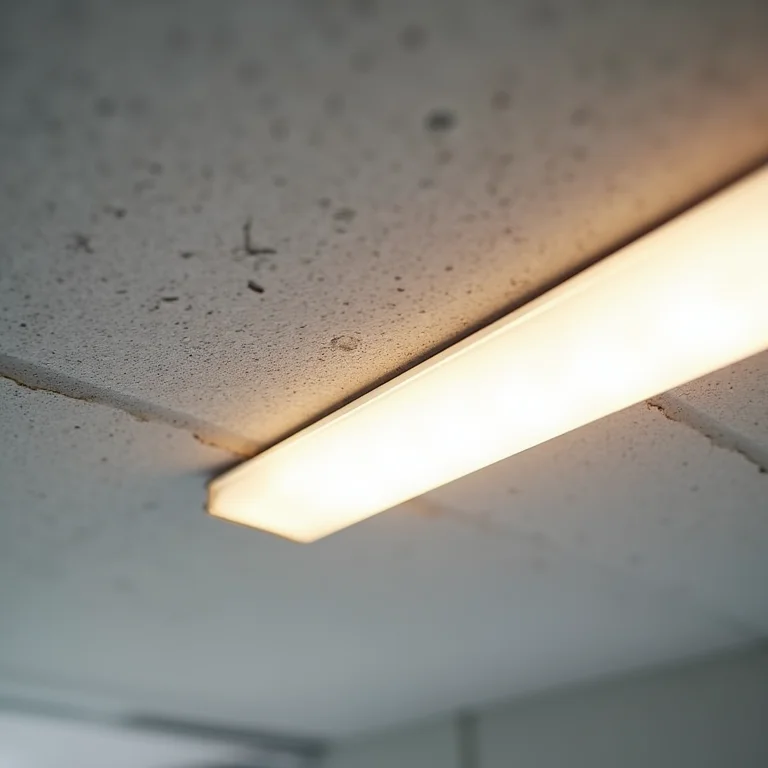 Erro comum: instalação inadequada de fita LED em teto de gesso
