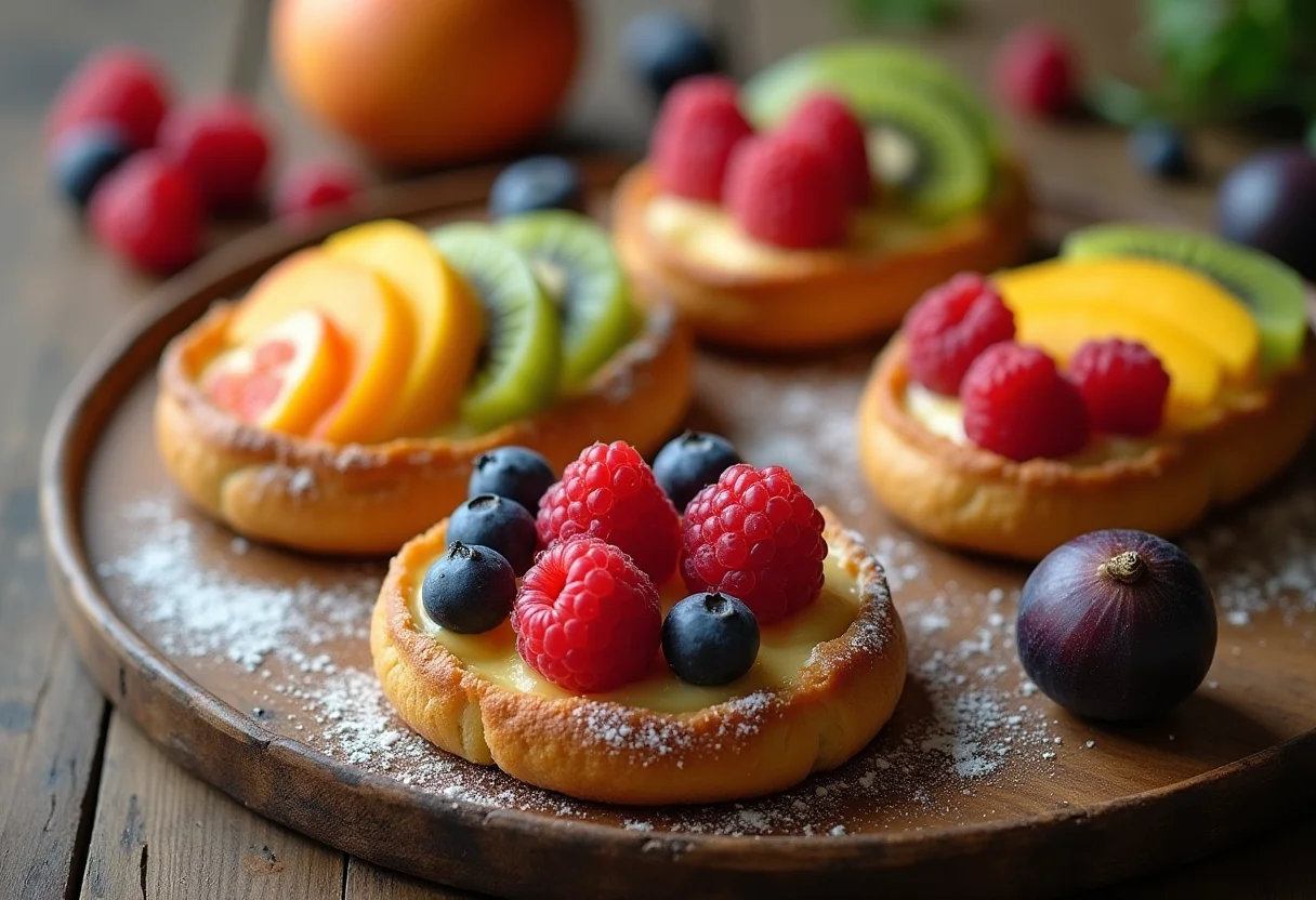 Esfiha aberta doce: As frutas секретные dos chefs para recheios incríveis Esfihas abertas doces com frutas frescas