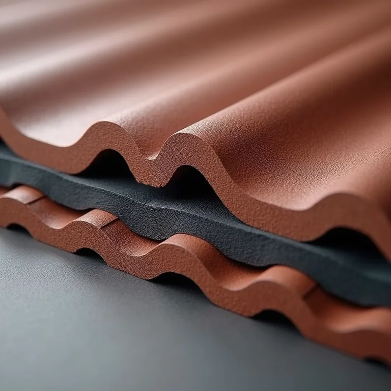 Espessuras de telhas termoacústicas