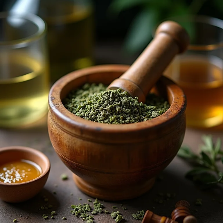 Espinheira santa para tratamento natural da gastrite